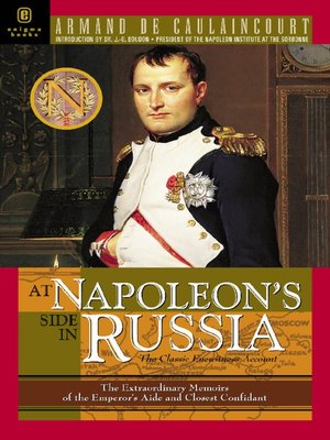 cover image of At Napoleon's Side in Russia